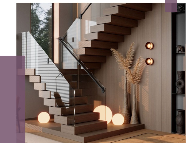 Изготовление и монтаж лестниц в Выксе от 88145 руб. | ПРОЛЁТ-Вкс