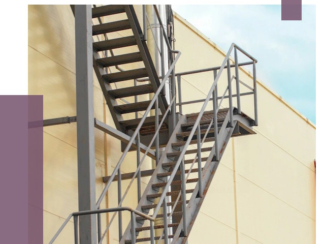 Пожарные лестницы в Выксе от 12444 руб. — монтаж и продажа | ПРОЛЁТ-Вкс