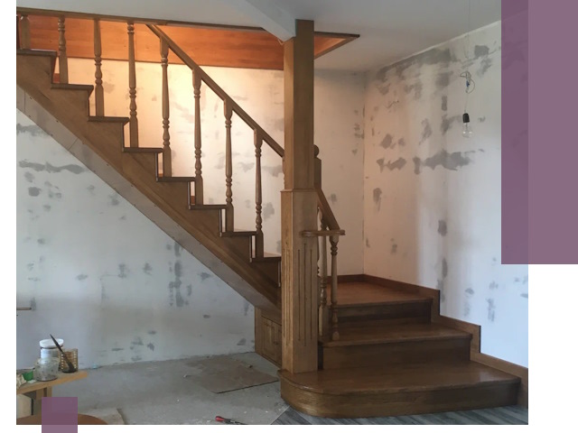 Ремонт деревянных лестниц в Выксе: быстро и качественно