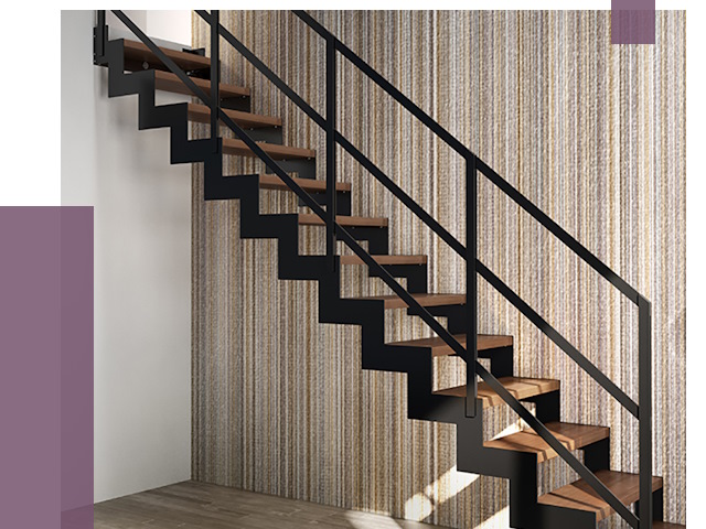 Изготовление металлических лестниц в Выксе от 49258 руб. | ПРОЛЁТ-Вкс