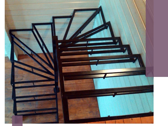 Изготовление металлических лестниц любой сложности в Выксе