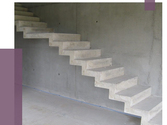 Бетонные лестницы в Выксе от 19185 руб. под ключ | ПРОЛЁТ-Вкс