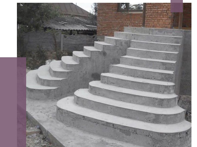 Монтаж бетонных лестниц в Выксе от 4355 руб. 