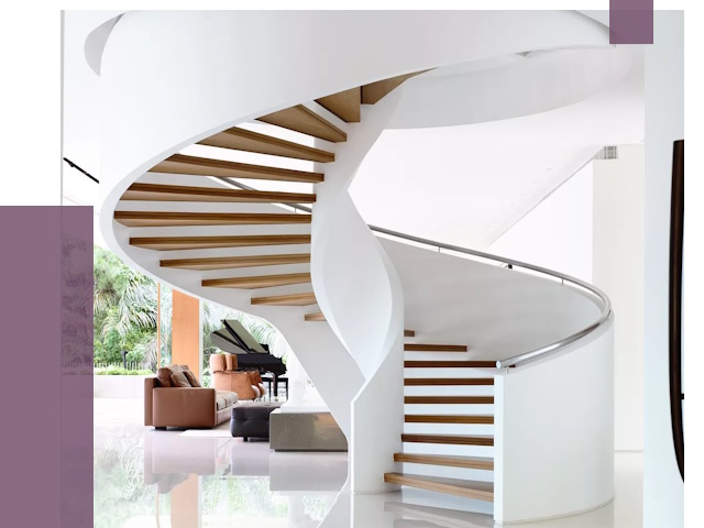 Винтовые лестницы в Выксе под ключ от 49258 руб. | ПРОЛЁТ-Вкс