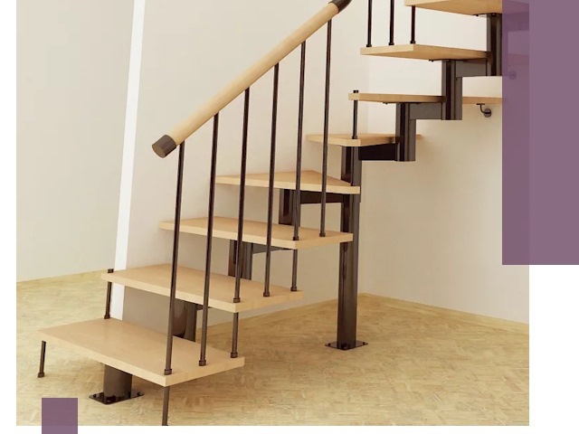 Монтаж лестниц на больцах в Выксе — быстро и надежно