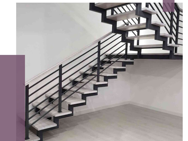 Лестницы на металлокаркасе под ключ в Выксе от 12963 руб. | ПРОЛЁТ-Вкс