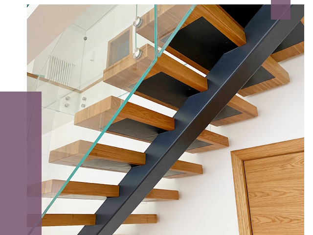 Лестницы на монокосоуре в Выксе от 19185 руб. под ключ | ПРОЛЁТ-Вкс