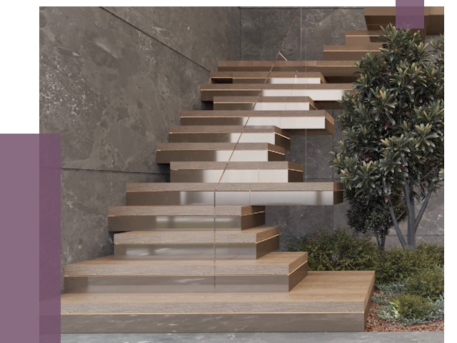 Современные лестницы в Выксе от 14000 руб. | ПРОЛЁТ-Вкс