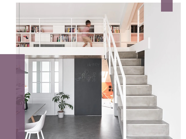 Лестницы для двухуровневой квартиры в Выксе от 178883 руб. | ПРОЛЁТ-Вкс