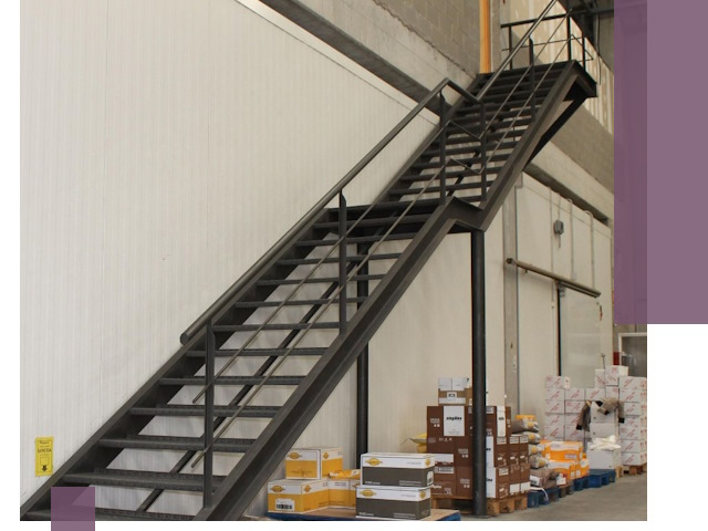 Лестницы для производства в Выксе — изготовление и монтаж