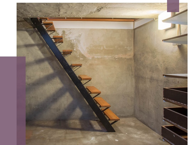 Лестницы в подвал в Выксе от 13325 руб. — монтаж | ПРОЛЁТ-Вкс