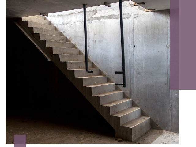 Изготовление и монтаж лестниц в подвале в Выксе