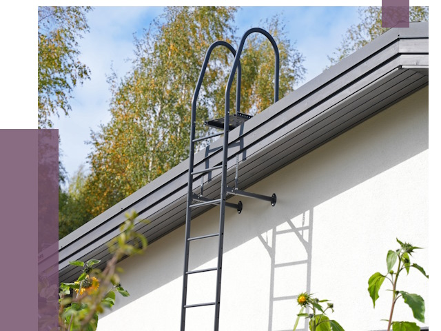 Лестницы на крышу в Выксе от 19392 руб. — монтаж и монтаж ПРОЛЁТ-Вкс