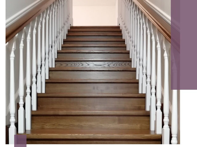 Лестницы из ясеня на заказ в Выксе — изготовление и монтаж