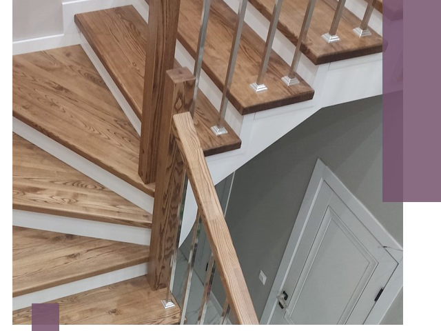 Обшивка металлических лестниц под ключ в Выксе