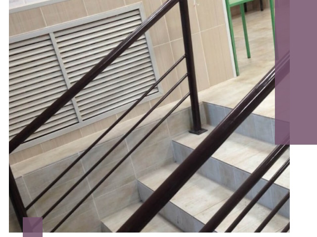 Изготовление перил из металла под ключ в Выксе