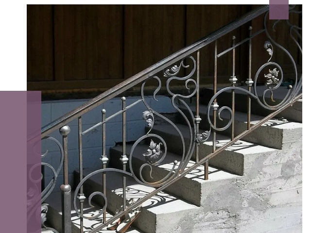Кованые перила в Выксе от 8815 руб. под ключ — качество от ПРОЛЁТ-Вкс