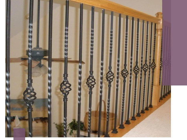 Изготовление и монтаж кованных перил в Выксе под ключ