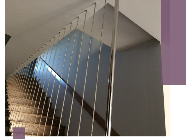 Тросовые перила под ключ в Выксе — производство и монтаж