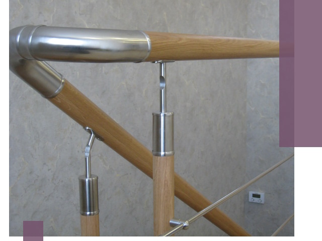 Комбинированные перила на заказ в Выксе — монтаж и производство