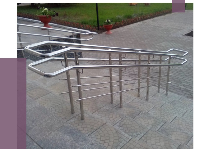 Перила для инвалидов в Выксе от 7695 руб. под ключ | ПРОЛЁТ-Вкс