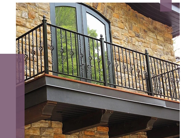 Балконные ограждения в Выксе от 8140 руб. — купить | ПРОЛЁТ-Вкс