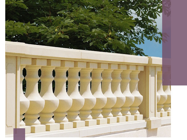 Установка балюстрады в Выксе: изготовление и монтаж под ключ