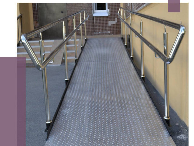 Пандусы в Выксе от 12444 руб. — установка для инвалидов | ПРОЛЁТ-Вкс