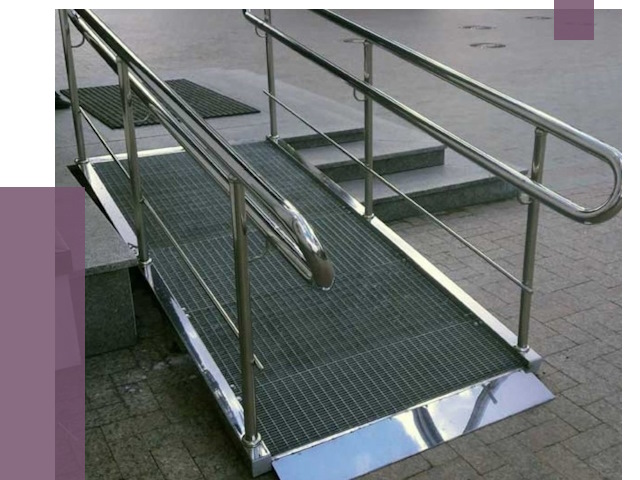 Монтаж пандусов для инвалидов в Выксе от 8732 руб. под ключ | ПРОЛЁТ-Вкс