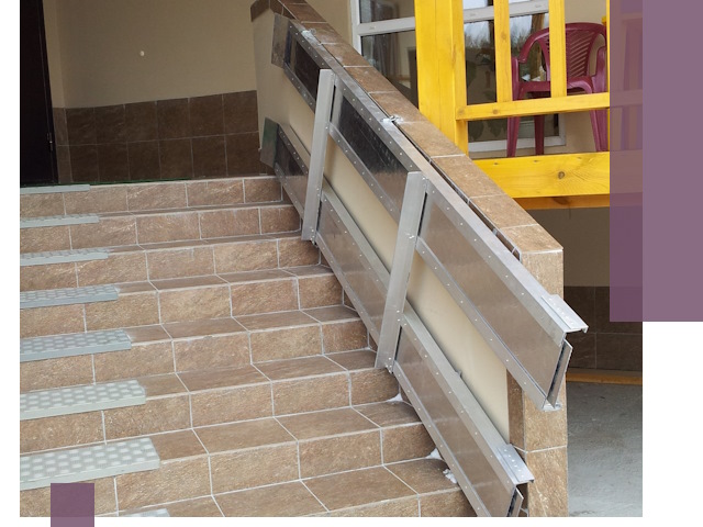 Откидные пандусы под ключ в Выксе — монтаж и демонтаж