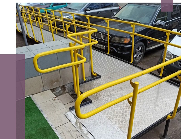 Стационарные пандусы в Выксе от 12444 руб. | ПРОЛЁТ-Вкс