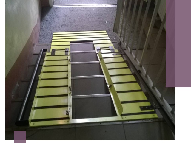 Профессиональный монтаж пандуса в подъезд в Выксе