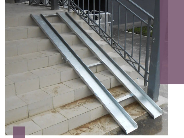 Пандусы для детских колясок в Выксе: изготовление и монтаж