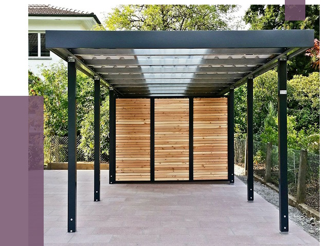 Отдельно стоящие навесы во дворе в Выксе от 81405 руб. | ПРОЛЁТ-Вкс