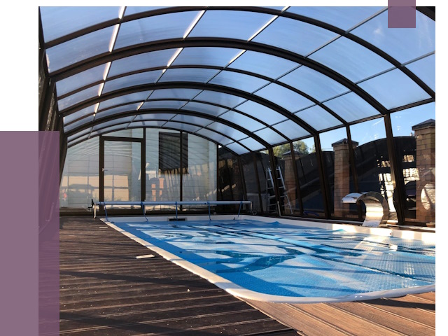 Навесы для бассейна в Выксе от 17007 руб. под ключ | ПРОЛЁТ-Вкс