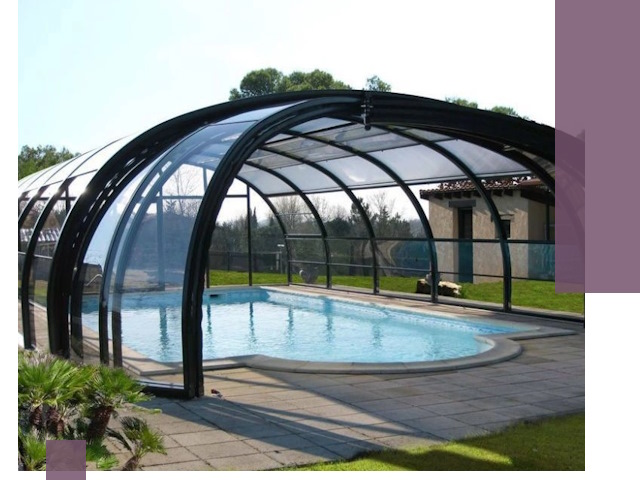 Навесы для бассейна в Выксе: изготовление и монтаж под ключ