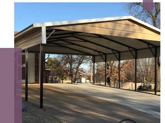 Двускатные навесы в Выксе от 8140 руб.  | ПРОЛЁТ-Вкс