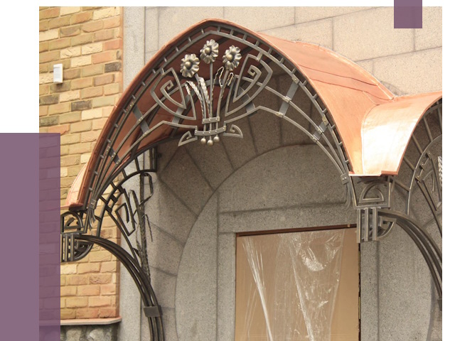 Арочные козырьки в Выксе от 14777 руб. 