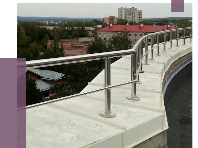 Парапеты и ограждения кровли в Выксе от 5029 руб. 