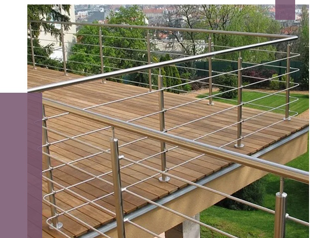 Алюминиевые парапеты в Выксе под ключ от 7881 руб. 