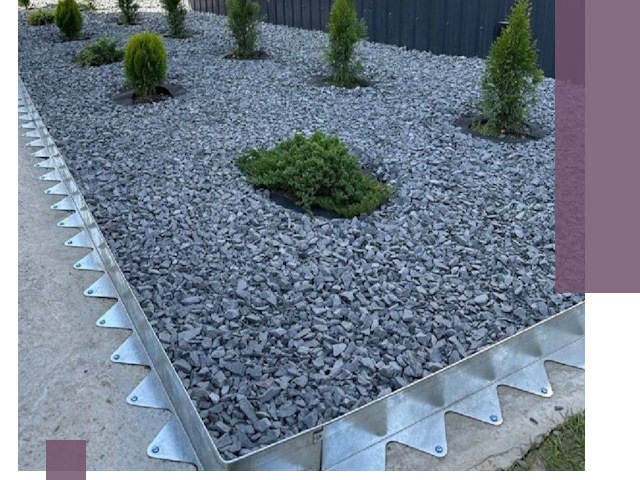 Оцинкованные металлические бордюры под заказ в Выксе