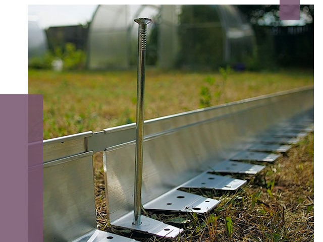 Металлические бордюры для газона в Выксе от 4355 руб. | ПРОЛЁТ-Вкс