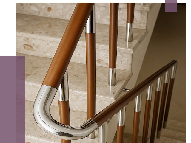 Монтаж поручней в Выксе от 9852 руб. монтаж под ключ | ПРОЛЁТ-Вкс