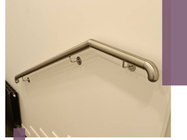 Изготовление пристенных поручней в Выксе под ключ за сроки