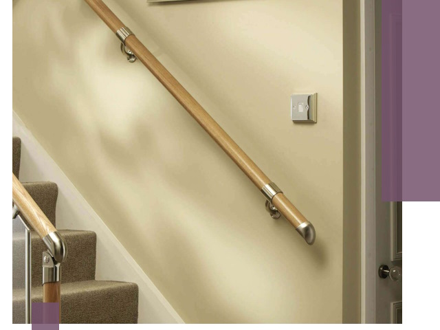 Монтаж пристенных поручней профессионально в Выксе