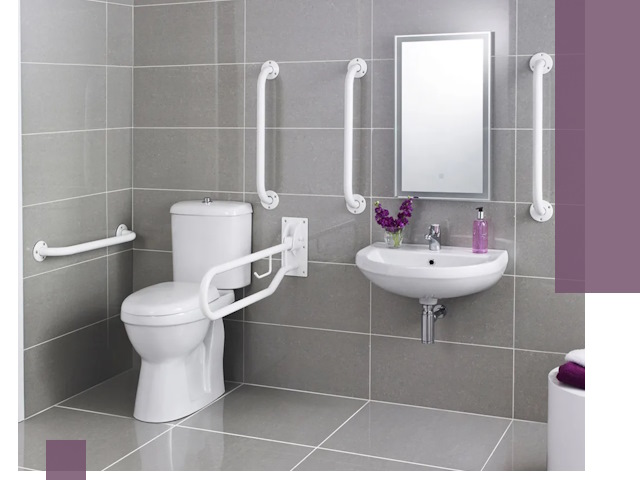 Поручни для санузлов в Выксе: установка, ремонт и монтаж