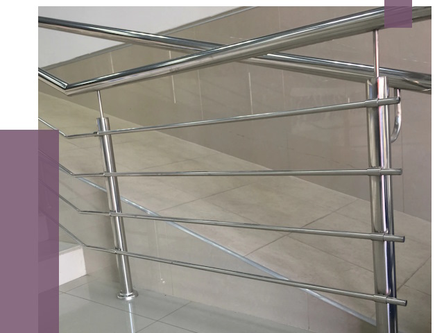 Изготовление поручней из нержавеющей стали в Выксе